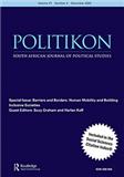 Politikon《政治:南非政治学研究杂志》