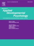 Journal of Applied Developmental Psychology《应用发展心理学杂志》