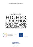 Journal of Higher Education Policy and Management《高等教育政策与管理杂志》