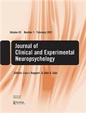 Journal of Clinical and Experimental Neuropsychology《临床与实验神经心理学杂志》