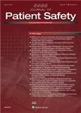 JOURNAL OF PATIENT SAFETY《病人安全杂志》