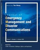 应急管理与减灾传播（英文）（Journal of Emergency Management and Disaster Communications）（国际刊号）