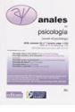Anales de Psicología / Annals of Psychology（或：ANALES DE PSICOLOGIA）《心理学年鉴》