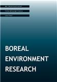 Boreal Environment Research《北方环境研究》（不收版面费）