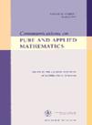 Communications on Pure and Applied Mathematics《纯数学与应用数学通讯》