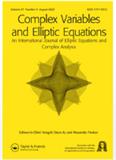 Complex Variables and Elliptic Equations《复变函数与椭圆方程》