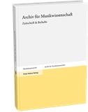 Archiv fur Musikwissenschaft《音乐科学文献集》