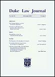Duke Law Journal《杜克法律杂志》