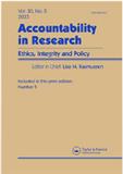 Accountability in Research-Ethics, Integrity and Policy《责任研究-道德、诚信与政策》（原：Accountability in Research-Policies and Quality Assurance）