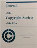 Journal of the Copyright Society of the USA《美国版权协会杂志》
