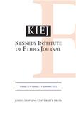 Kennedy Institute of Ethics Journal《肯尼迪伦理学研究所杂志》