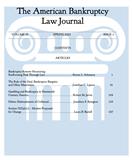 The American Bankruptcy Law Journal《美国破产法杂志》