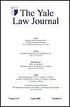 The Yale Law Journal《耶鲁法律杂志》