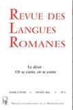 Revue des langues romanes《罗曼语语言杂志》