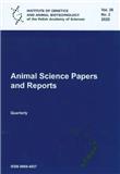 Animal Science Papers and Reports《动物科学论文与报告》