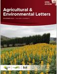 Agricultural & Environmental Letters《农业与环境快报》
