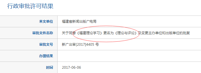 2018年《福建理论学习》更名为《理论与评论》