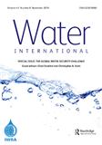 Water International《国际水》