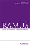 Ramus-Critical Studies in Greek and Roman Literature《希腊和罗马文学批判研究》（停刊）