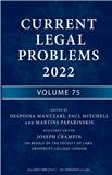 Current Legal Problems《当前法律问题》（不接受自由投稿）
