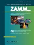 ZAMM-Zeitschrift fur Angewandte Mathematik und Mechanik《应用数学与力学杂志》