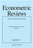 Econometric Reviews《计量经济学评论》
