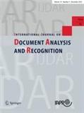 International Journal on Document Analysis and Recognition《国际文档分析与识别杂志》