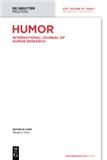 HUMOR-International Journal of Humor Research《幽默:国际幽默研究杂志》