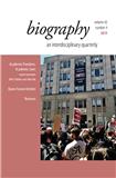 Biography-An Interdisciplinary Quarterly《传记-跨学科季刊》