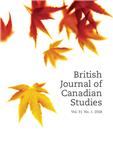 British Journal of Canadian Studies《英国加拿大研究杂志》