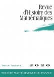 REVUE D'HISTOIRE DES MATHÉMATIQUES（或：REVUE D HISTOIRE DES MATHEMATIQUES）《数学史杂志》