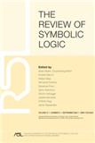 REVIEW OF SYMBOLIC LOGIC《符号逻辑评论》