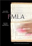 PMLA-Publications of the Modern Language Association《美国现代语言学协会会刊》