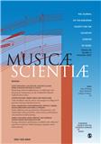 Musicae Scientiae《音乐科学:欧洲音乐认知科学会志》