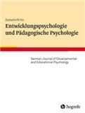 Zeitschrift für Entwicklungspsychologie und Pädagogische Psychologie（或：ZEITSCHRIFT FUR ENTWICKLUNGSPSYCHOLOGIE UND PADAGOGISCHE PSYCHOLOGIE）《发展心理学与心理学杂志》