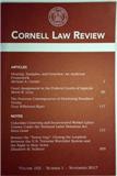 Cornell Law Review《康奈尔法律评论》