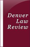 Denver Law Review《丹佛大学法律评论》