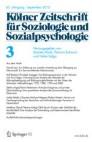 KZfSS Kölner Zeitschrift für Soziologie und Sozialpsychologie（或：KOLNER ZEITSCHRIFT FUR SOZIOLOGIE UND SOZIALPSYCHOLOGIE）《科隆社会学与社会心理学杂志》