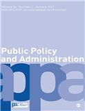 Public Policy and Administration《公共政策与管理》