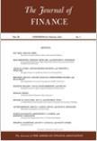 The Journal of Finance《金融杂志》