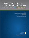 Personality and Social Psychology Review《人格与社会心理学评论》