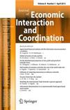 Journal of Economic Interaction and Coordination《经济互动与协调杂志》