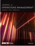 JOURNAL OF OPERATIONS MANAGEMENT《运营管理杂志》