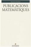 PUBLICACIONS MATEMATIQUES《数学科出版物》