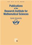 Publications of the Research Institute for Mathematical Sciences《京都大学数学科学研究所出版物》