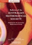 Bulletin of the Australian Mathematical Society《澳大利亚数学学会通报》