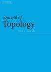 JOURNAL OF TOPOLOGY《拓扑学杂志》