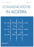 Communications in Algebra《代数通讯》