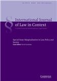 International Journal of Law in Context《国际法律背景杂志》