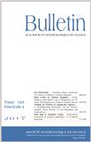 Bulletin de la Société Mathématique de France（或：BULLETIN DE LA SOCIETE MATHEMATIQUE DE FRANCE）《法国数学会通报》